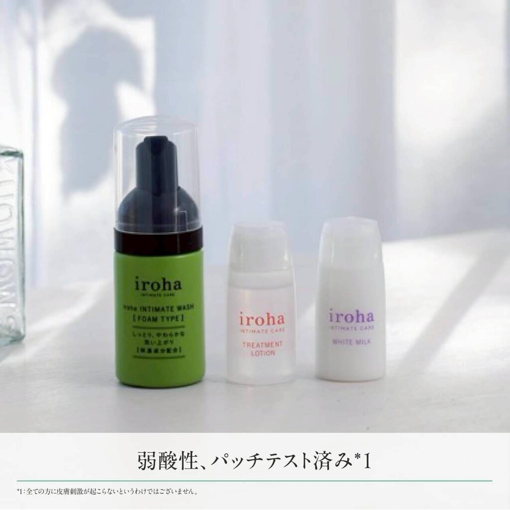 🧴✨ ขนาดพกพา Iroha INTIMATE CARE 3 ชิ้น เซ็ตดูแลจุดซ่อนเร้น ล้าง/บำรุง/ปกป้องผิวบอบบาง ✨🧴