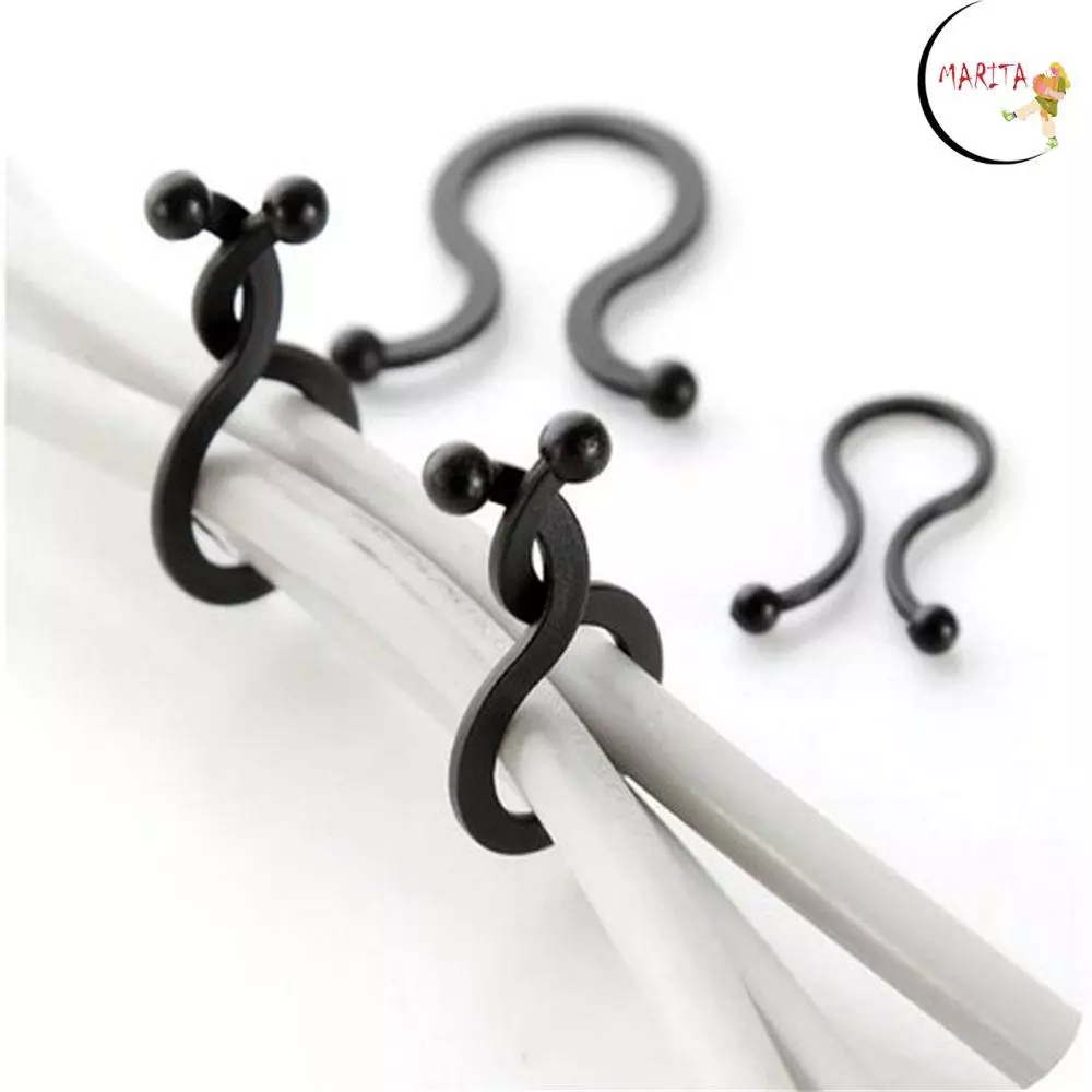 MARITA 20/30 ชิ้น Cable Organizer Gadget Thread Holder Twist Tie