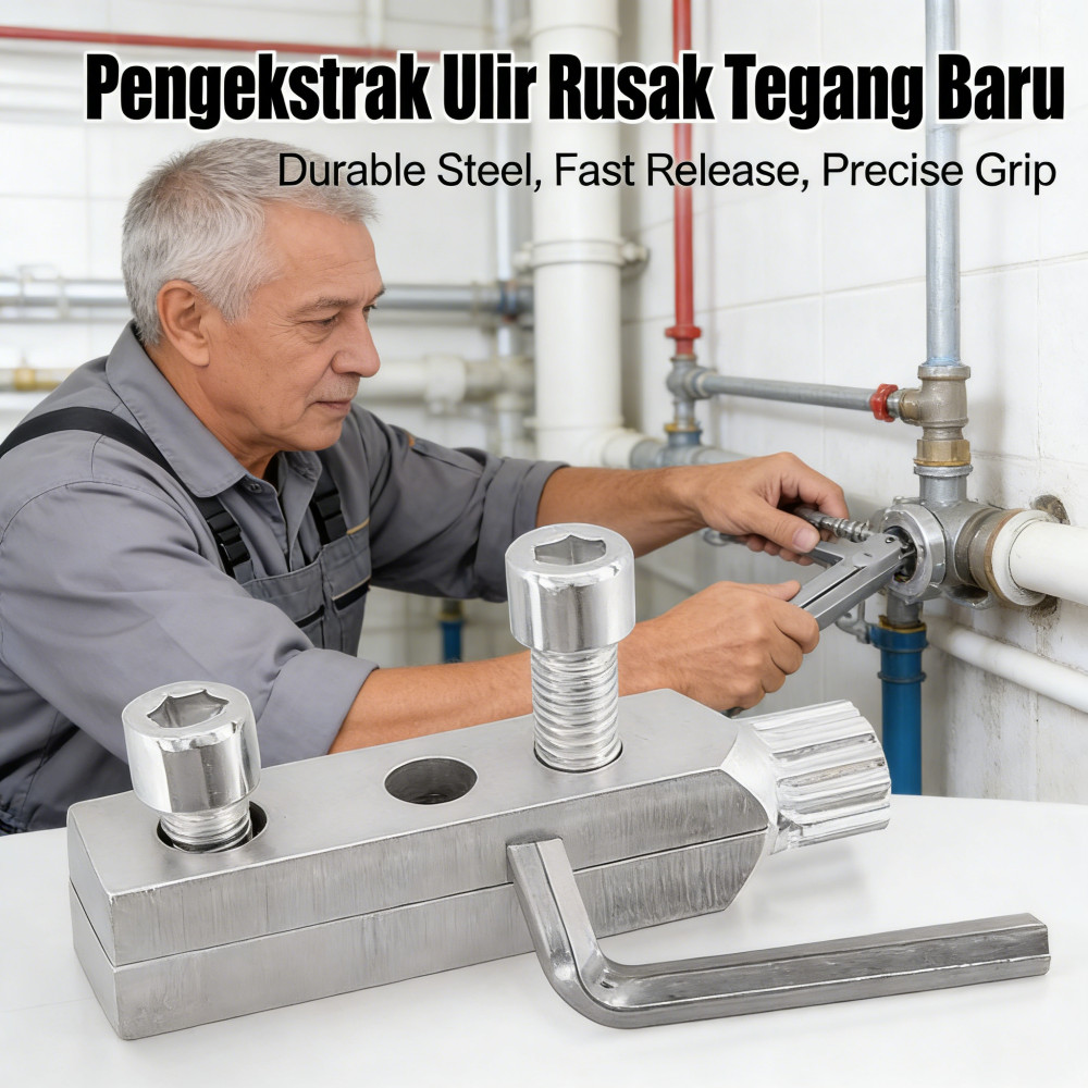 ใหม่ Tense 4 มม. และ 6 มม. มุมวาล์ว Quick Hook ท่อลบเสียหาย Thread Extractor
