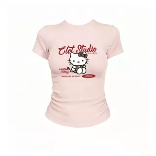 (ผู้ใช้ใหม่รับส่วนลด 69%) เสื้อยืดผู้หญิงผ้าฝ้ายแท้ พิมพ์ลายตัวอักษรสไตล์อเมริกัน เนื้อผ้าคุณภาพสูง ให้ความรู้สึกหรูหรา