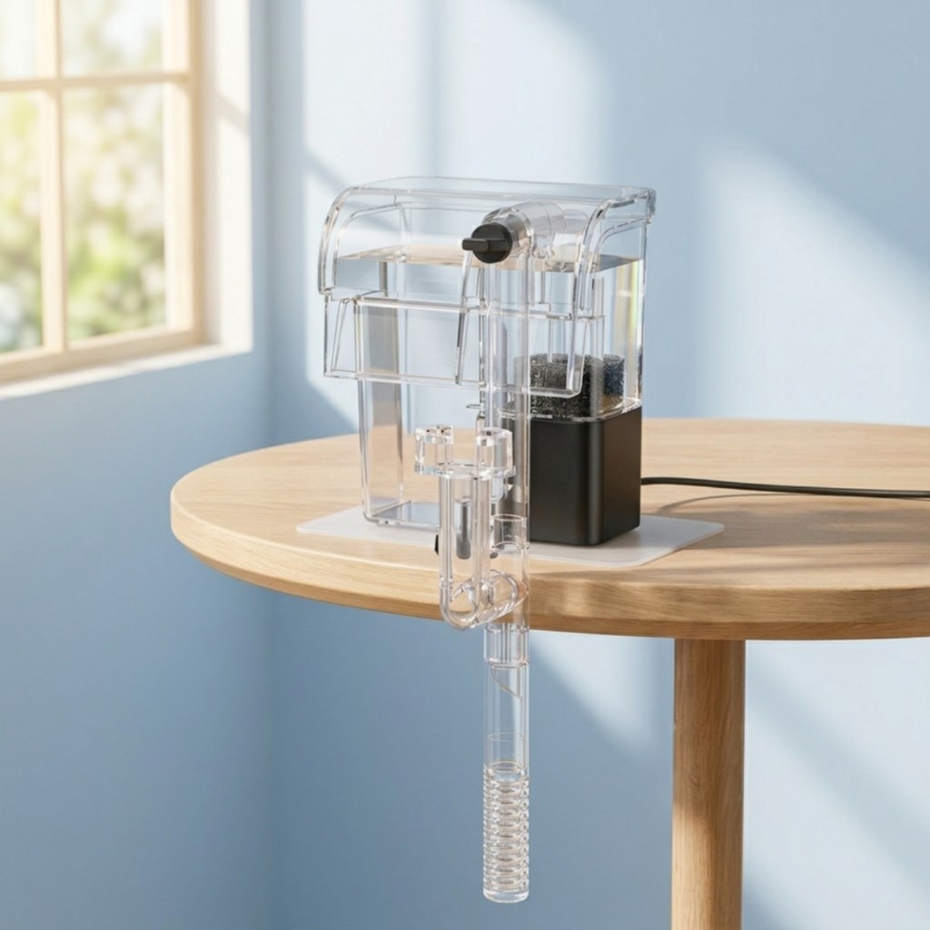 Hang on Back Aquarium Filter พร้อม Surface Skimmer Compact Aquarium Filter พร้อม Surface Skimmer โปร