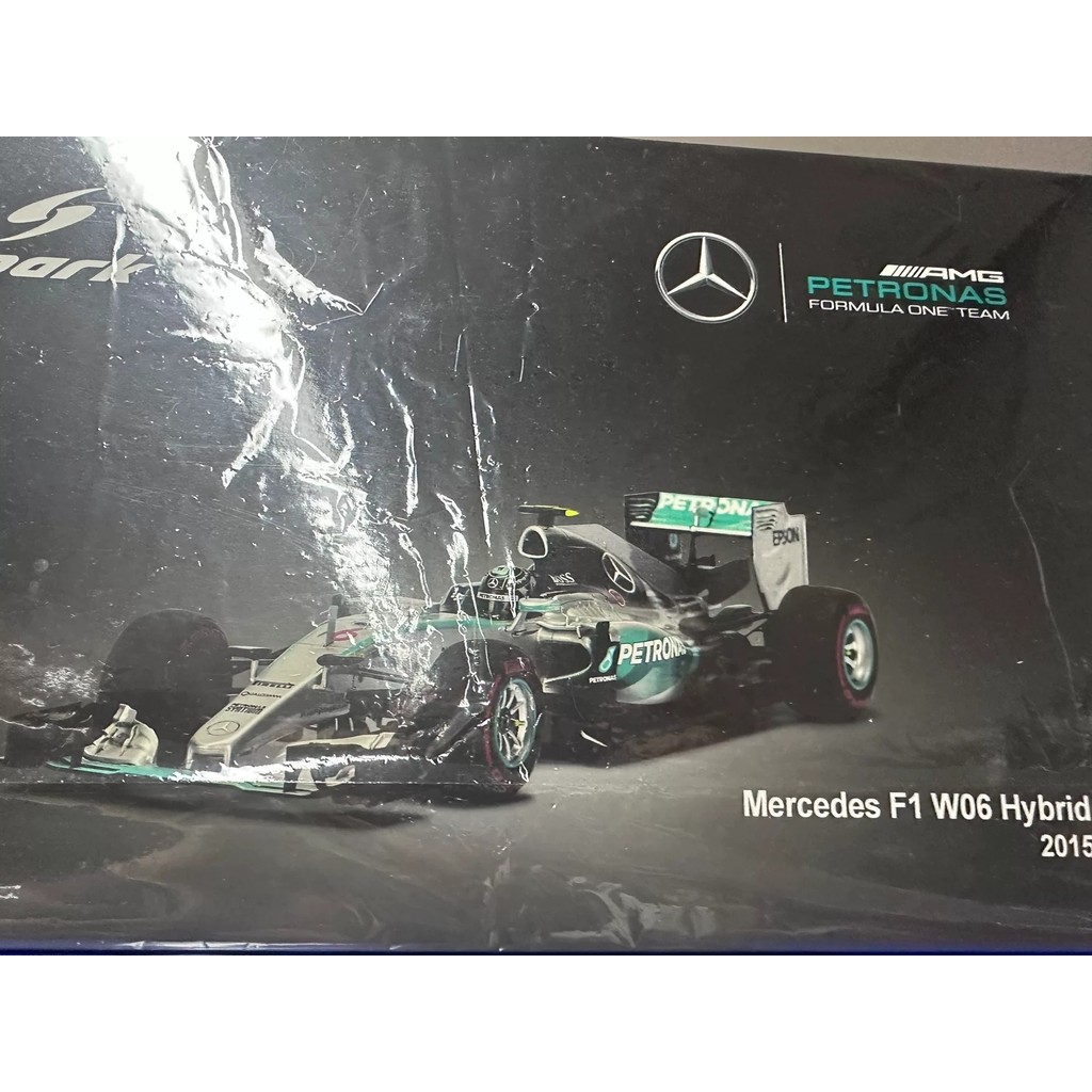 [Spark 1: 18 Mercedes F1 W06 Hybrid (หากมีคําถามไหนกรุณาติดต่อฟรีฝ่ายบริการลูกค้าออนไลน์)
