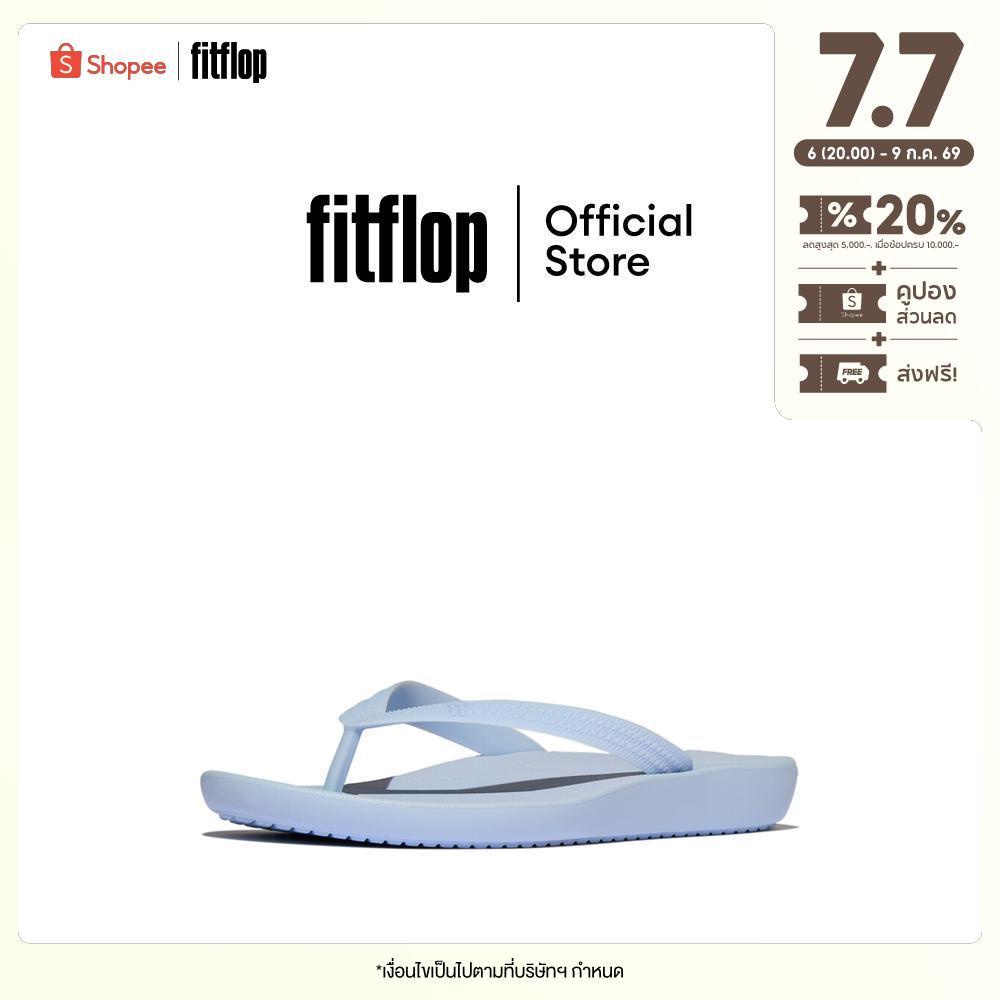 FITFLOP IQUSHION TEXTURED-STRAP FF รองเท้าแตะผู้ชาย รุ่น A6Q-D87 สี BLUE