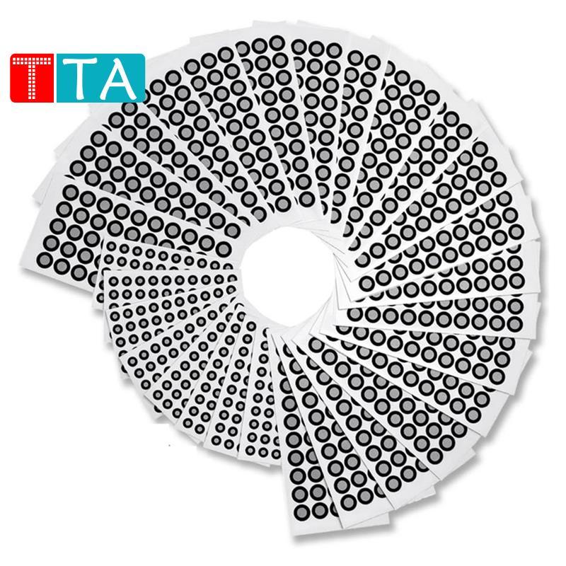 1400 จุด 6 มม. & 3 มม. 3D Scanning Markers สําหรับเครื่องสแกนเนอร์ 3D, การติดตามและตําแหน่งสูงจุดสํา