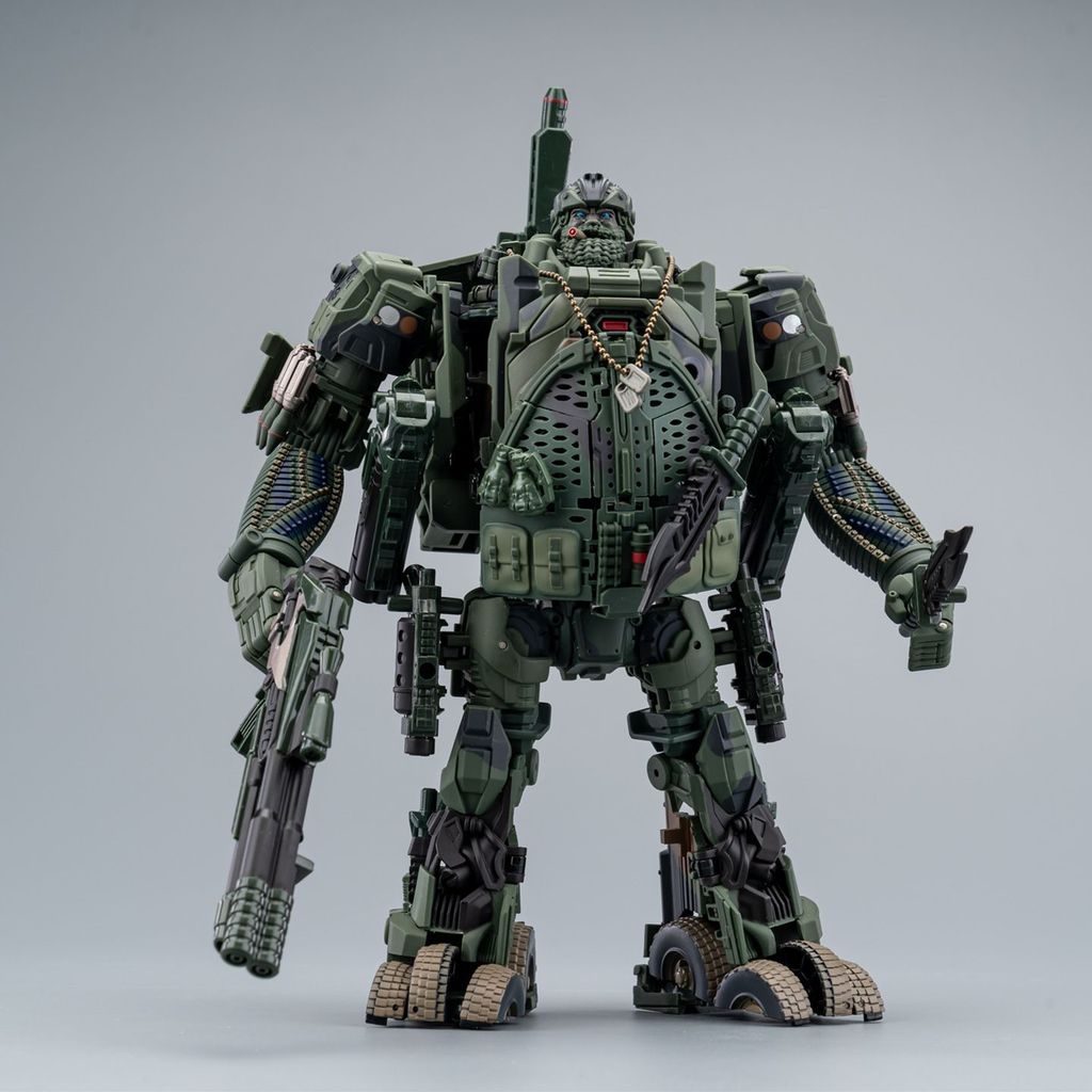 ZZ Transformers KO นักสืบ KO ภาพยนตร์ 4 M02 เปลี่ยนของเล่นรุ่นขยายภาพยนตร์ Armored Chariot อาวุธ Mas