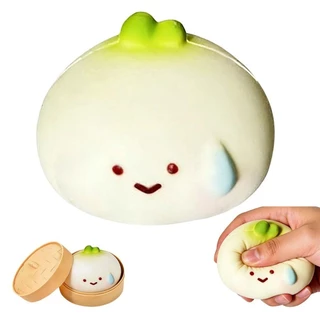 ขนมปังน่ารัก Squishy ช้า Rising Squeeze Fidget ของเล่นตลกความเครียดบรรเทา Anti-stress Pinch Mochi Squishy ของเล่นสําหรับเด็กผู้ใหญ่ของขวัญ