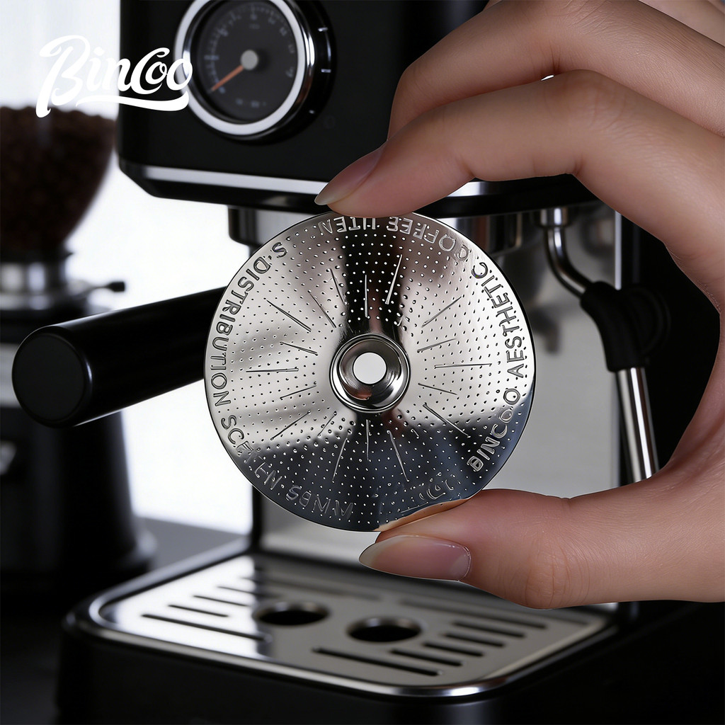 Bincoo Brewing Head Water Separation Net Shower Filter Espresso Machine Brewing Head Accessories ควา