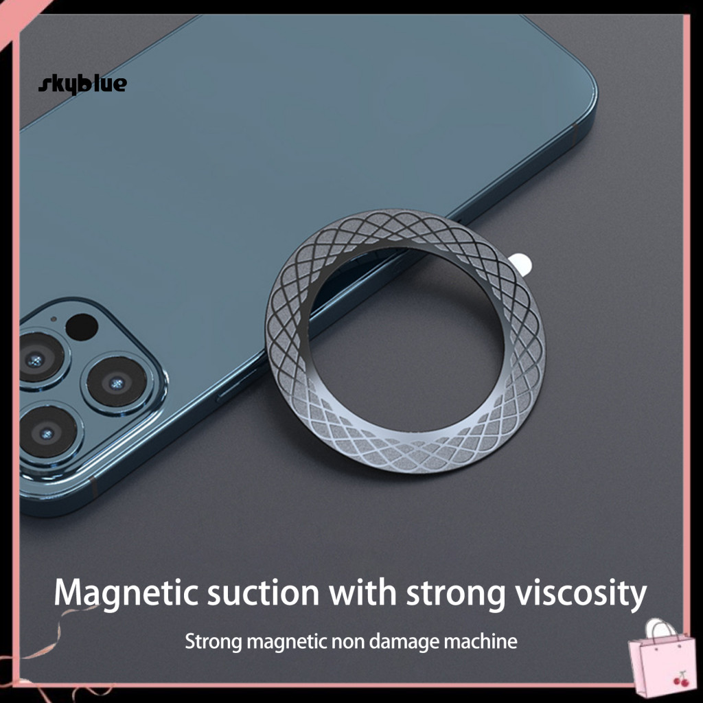 [Sy] การจัดตําแหน่งที่แม่นยํา Ultra-thin Stable Safe Magnet Ring Universal Wireless Charging N52 Mag