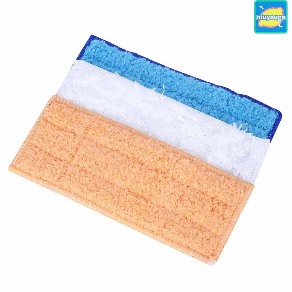 NIUO 3PCS เครื่องถูพื้นสูญญากาศ,ผ้าถูพื้นเปียกและแห้งล้างทําความสะอาดได้,มืออาชีพไมโครไฟเบอร์ Soft P