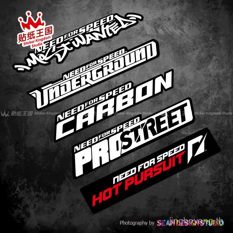 Need for Speed Need for Speed Motorcycle สติ๊กเกอร์สะท้อนแสงตกแต่ง Y02