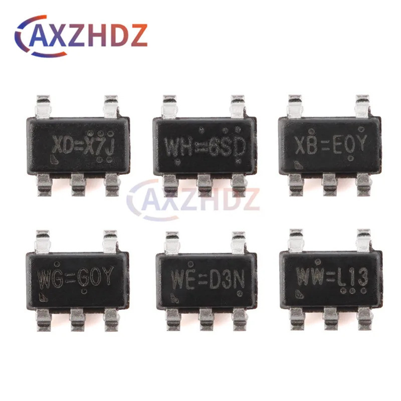 20PCS RT9013-12G SOT23-5 1.2V 1.5V 1.8V 2.5V 2.8V 3.0V 3.3V RT9013-33GB 12 15 18 25 28 30 33 GB 500m