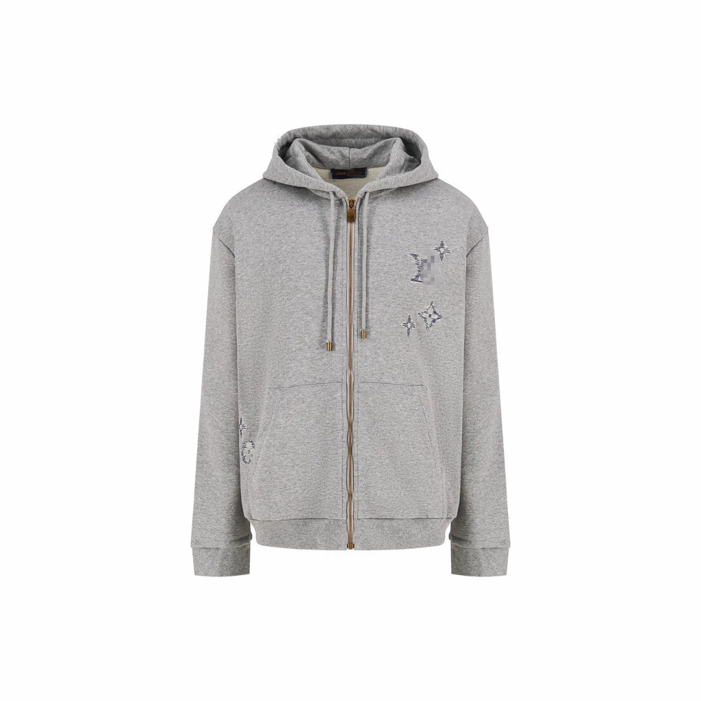 G186 L1s-v #Sweatshirt SS เสื้อสเวตเตอร์มีฮู้ดซิปปักลายสไตล์ใหม่เสื้อแจ็คเก็ตสําหรับทุกเพศ