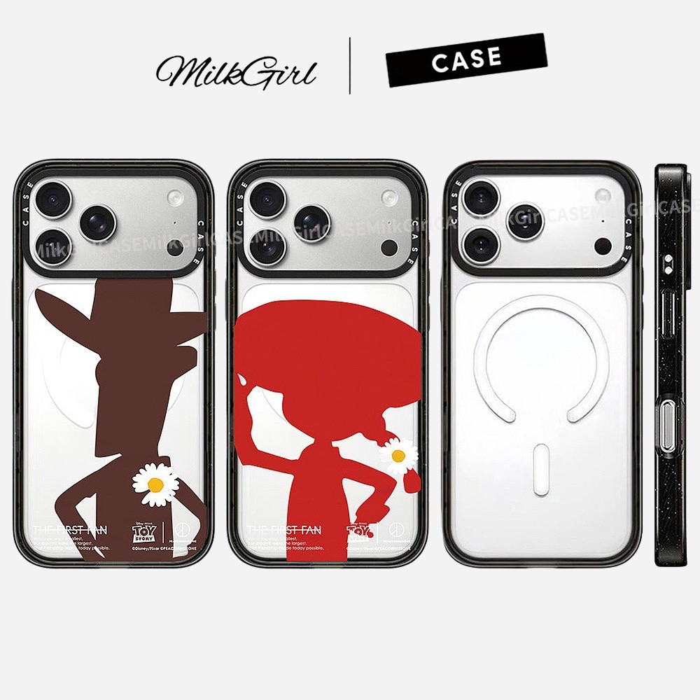 Magnetic Letter กบเคสโทรศัพท์อะคริลิคสําหรับ iPhone 17 Pro Max 17 Air 16 Plus 15 14 13 12 กันกระแทกป้องกันปลอก