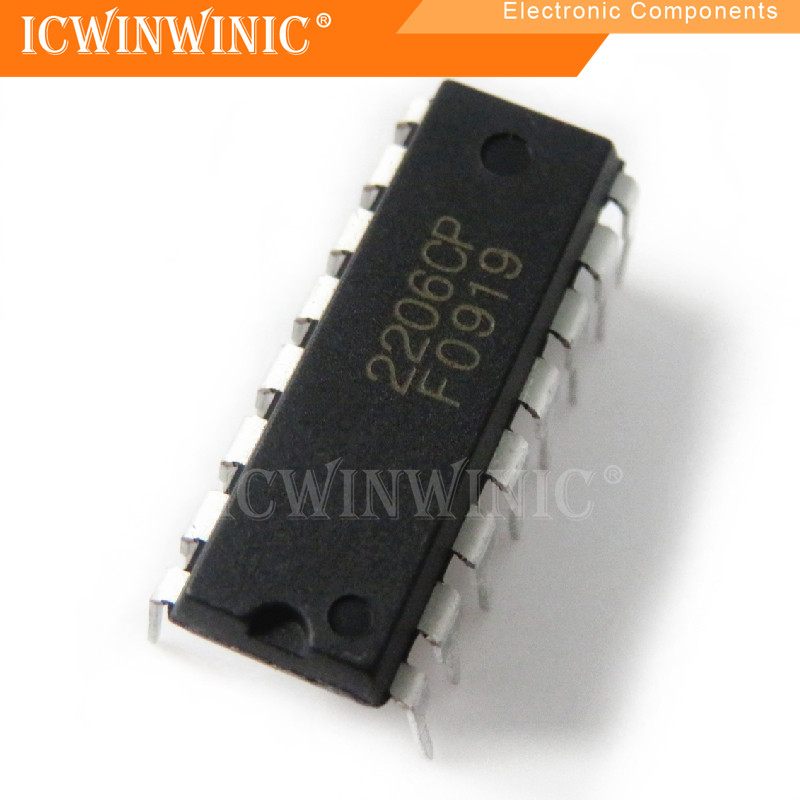 5 ชิ้น XR2206CP 2206CP DIP-16 ส่วนประกอบอิเล็กทรอนิกส์