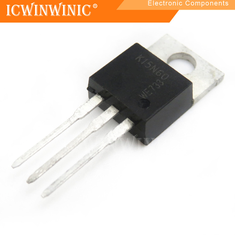 5 ชิ้น K15N60 15N60 TO-220 IC วงจรรวม