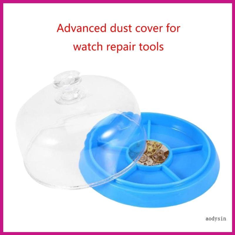 (ส่วนลดสูง)aodysin.th Watch Movement Accessory Moistureproof Dust Cover Storage Tray Storage Box