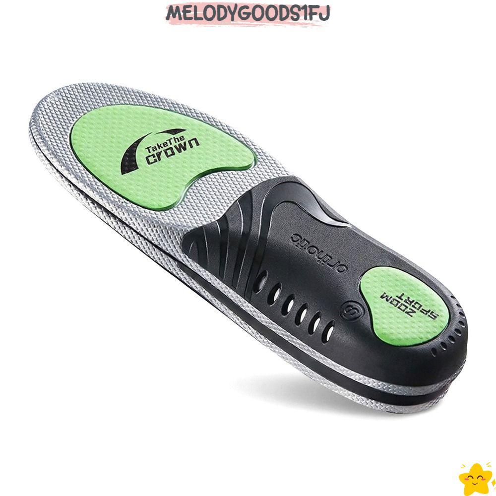 MELODYGOODS1FJ Arch Support Insoles,กลิ่น-Resistant Pain Relief Sports Insoles, Premium Shock-Absorbing Anti-slip Fatigue Reduction Fitness Training Insoles