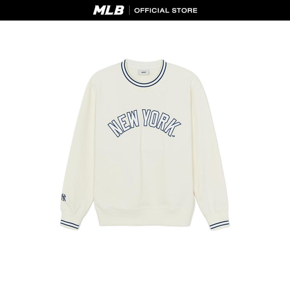 MLB เสื้อสเวตเชิ้ต ยูนิเซ็กซ์ Legendary Sweatshirts รุ่น 3AMTV1861 50CRS สีครีม