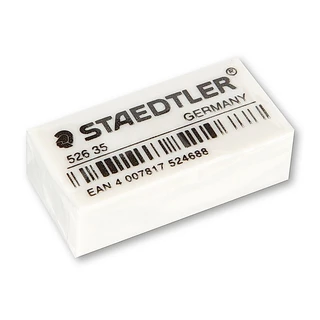 ยางลบ Staedtler รุ่น 526-35 สีขาว (กล่อง 50 ก้อน)