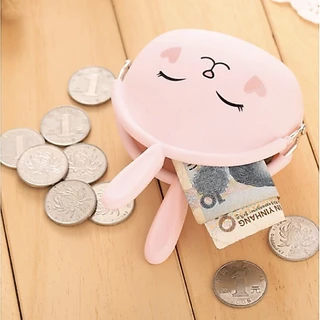 พร้อมส่ง >>กระเป๋าซิลิโคน 22 แบบ ใส่เหรียญ ใส่เงิน 9.5 X 12 cm. พกพาสะดวก งานจริงน่ารักมาก