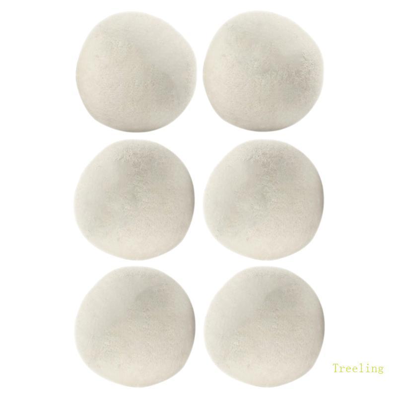 Treeling Laundry Wool Dryer Essential ลดการอบแห้ง Time Pack 6 ชิ้น