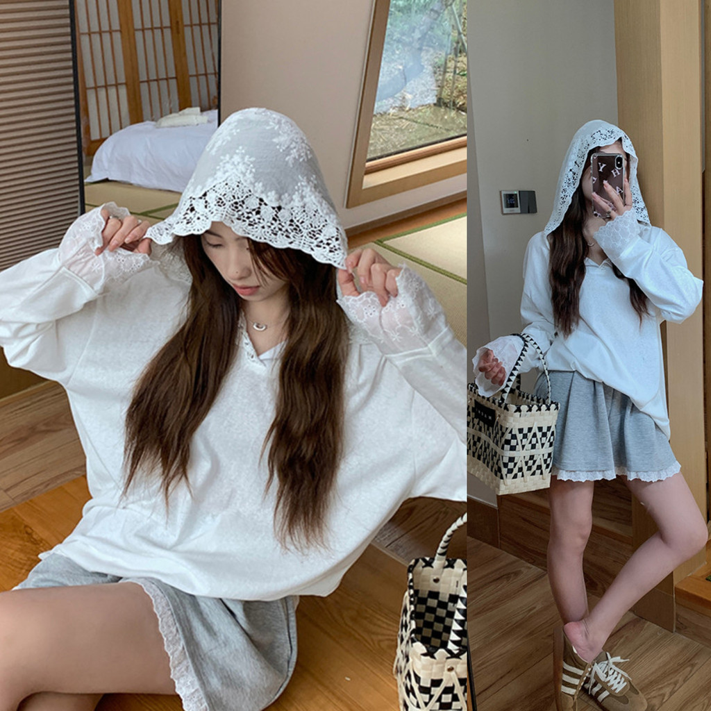 เสื้อแขนยาวผู้หญิงสำหรับฤดูร้อน เนื้อผ้านุ่ม สวมใส่สบายสไตล์ลำลอง