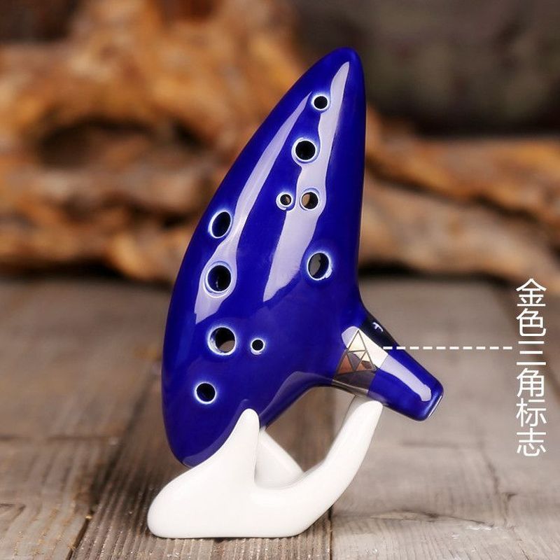 Zelda Ocarina 12-Hole Alto C Key Twelve-Hole Ocarina Time Ocarina ฟรีตําราภาษาอังกฤษ