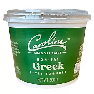 คาโรไลน์กรีกโยเกิร์ต 500กรัม Caroline Greek Yogurt 500g. [หมายเลขบาร์โค้ด 8851686097219 ]