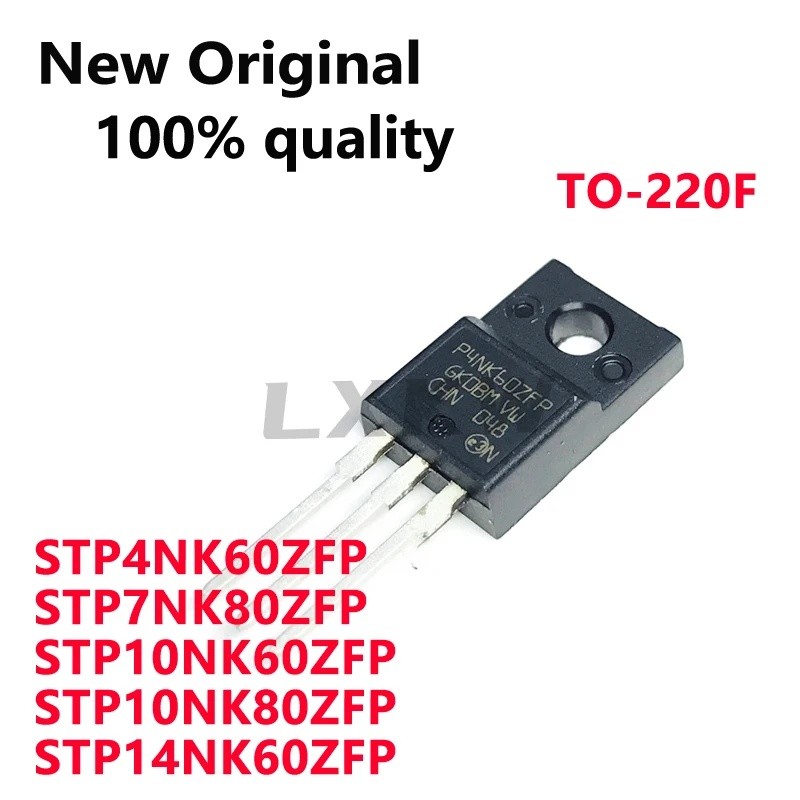 5PCS STP4NK60ZFP P4NK60ZFP STP7NK80ZFP P7NK80ZFP STP10NK60ZFP P10NK60ZFP STP10NK80ZFP P10NK80ZFP P10