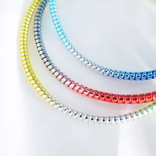 พร้อมส่ง 🔥 สายเกรียว ถนมสายชาร์จ หลายสี กันสายหัก