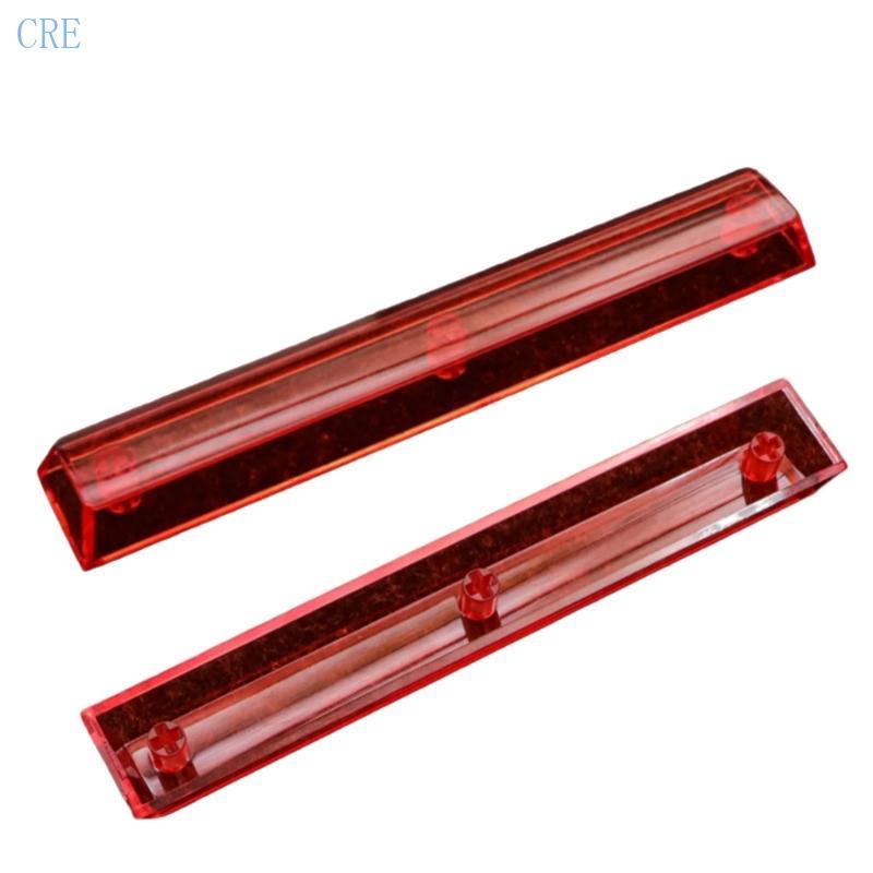 CRE ความโปร่งใส 6 25U Spacebar Keycap PC คริสตัล Keycap เปลี่ยนความทนทาน