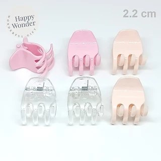 2 ชิ้น กิ๊บติดผม กิ๊บหนีบผมคู่ ตัวเล็ก 1.5 - 2.2 cm กิ๊ฟดำ น้ำหนักเบา หนีบแน่น สไตล์เกาหลี
