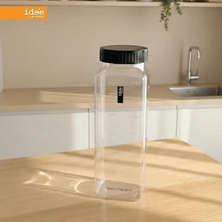ide'e [3 PCS] ขวดน้ำพลาสติก Water Bottle รุ่น PNP3701 ความจุ 1,400 ml. ทนทาน ทำความสะอาดง่าย