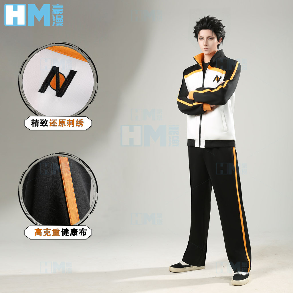 Re:Zero  ชีวิตเริ่มต้นในอีกโลกหนึ่ง Subaru Natsuki ชุดกีฬาคอสเพลย์ครบชุด