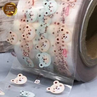 (ม้วนใหญ่ ยาวประมาณ 60 เมตร) พลาสติกพันเค้ก แบบแข็งหนา พลาสติกพันเค้กหน้านิ่ม กว้าง 8 ซม และ 10 ซม. ๅ