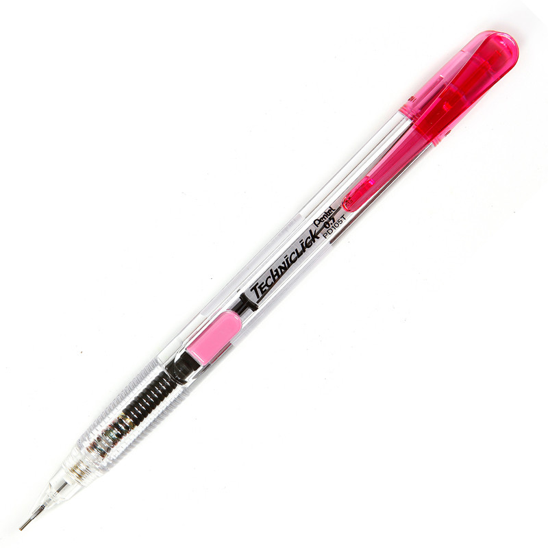 PENTEL ดินสอกด รุ่น PD105T สีชมพู ขนาด 0.5 มม.