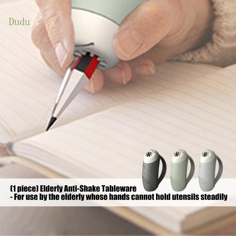 Dudu Assistive Eating Utensils วัสดุซิลิโคนเกรดทําความสะอาดง่ายเครื่องมือห้องครัวพร้อมที่จับตามหลักส