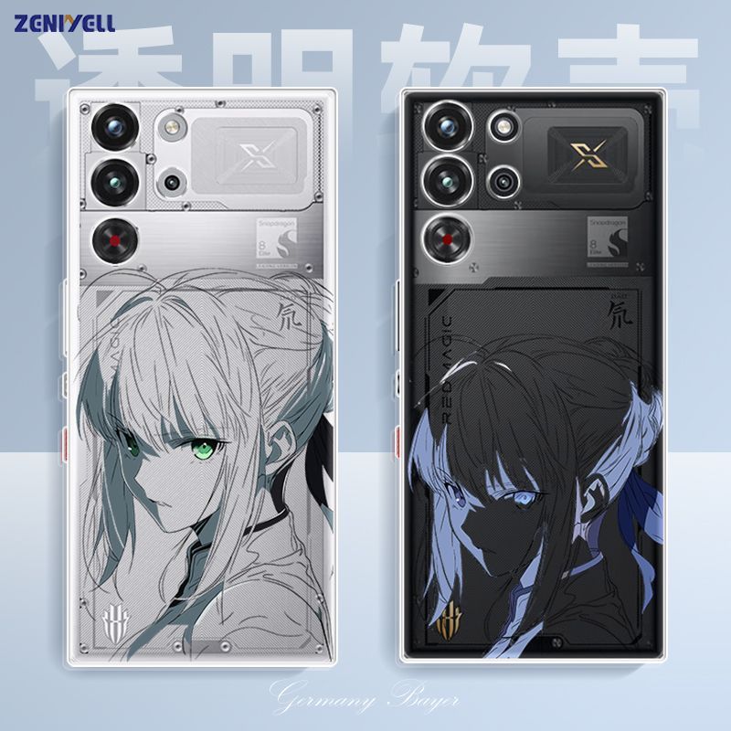 Weibaolet เหมาะสําหรับเคสโทรศัพท์ RedMagic 10S Pro, RedMagic 10 Pro เคสนิ่มคลุมทั้งหมดแบบใส, ฝาครอบป