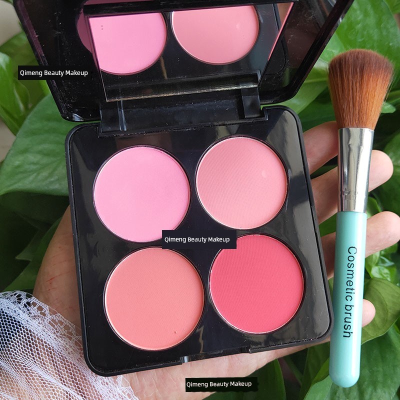 ปัดแก้มบลัชออน บลัชออน 4u2 Performance Shadow Enhance Complexion Beginner Blush Brush