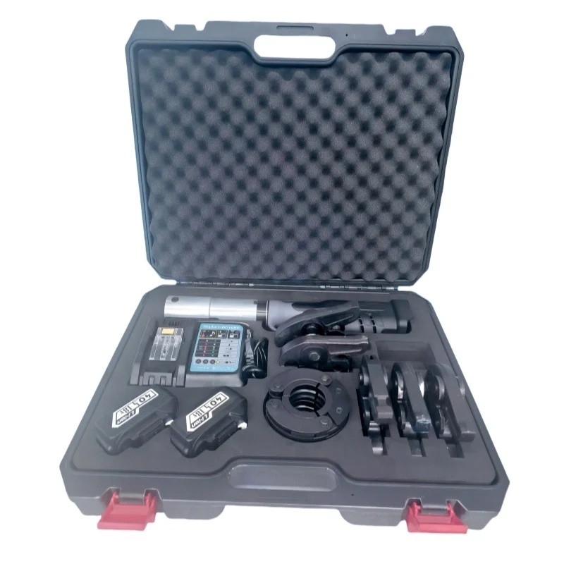 รับประกัน เช่น-1550 ที่กําหนดเองแบตเตอรี่ขับเคลื่อนชุดเครื่องมือจีบน้ําหนักเบาและมีประสิทธิภาพเครื่อ