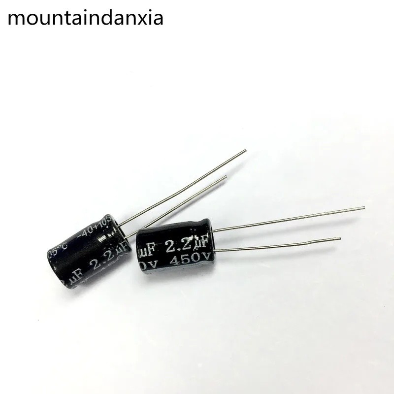 500PCS 1uF 3.3uF 4.7uF 10uF 100uF 220uF 330uF 470uF 1000uF 10V 25V 50V 63V 250V 400V 450V 8*12 อลูมิ