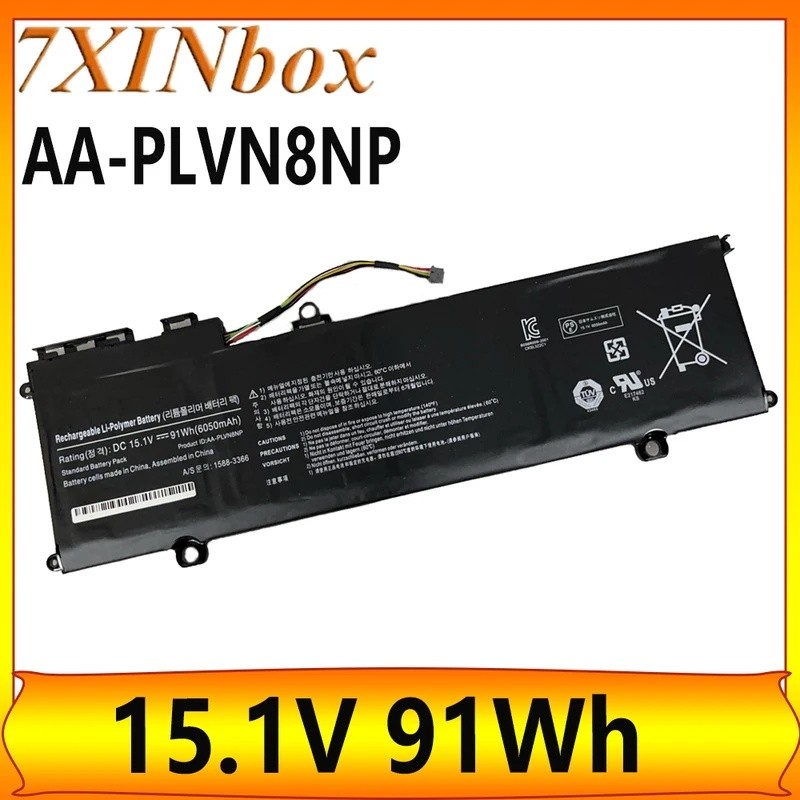 7XINbox AA-PLVN8NP NP880Z5E 15.1V 91Wh แบตเตอรี่แล็ปท็อปสําหรับ Samsung ATIV Book 8 Touch NP880Z5E-X