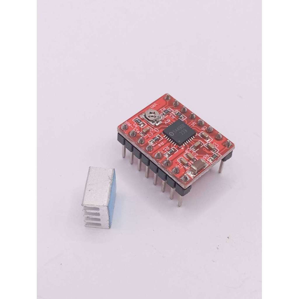 【】 3d Printer Parts A4988 Stepper Motor Driver With Heat Sink 3d Printer Module
