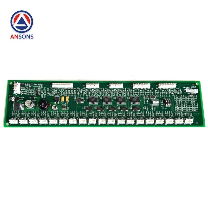 FZ DAA26800J1 DBA26800J1 RS32 SW1-CODING OTIS ลิฟท์รถที่อยู่บอร์ดสื่อสาร PCB