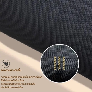 VELOREE พรมห้องครัวแบบยาว พรมเช็ดเท้า พรมน่ารัก กันลื่น ซึมซับน้ำดี ทำความสะอาดง่าย หนานุ่ม