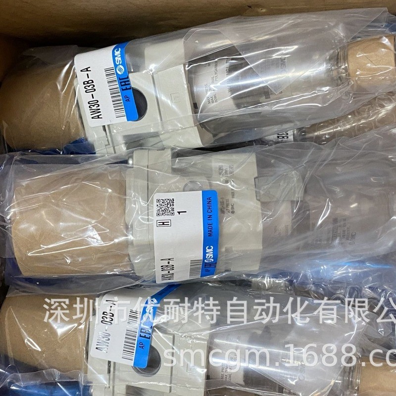 SMC Filter AW30-03B-A AFD20-02-AFD30-03D-A AWM20-02BG ใหม่เอี่ยม