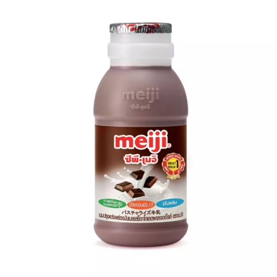 เมจิ นมสดช็อกโกแลต Meiji Milk Chocolate 200ml.