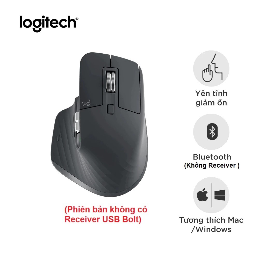 เมาส์ Bluetooth Logitech MX Master 3s Edition