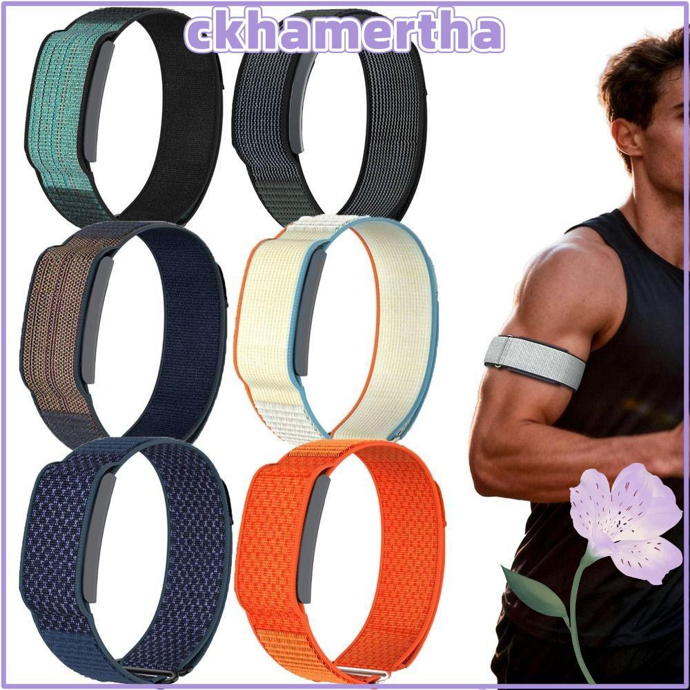CKHAMPH Fitness Tracker Strap, 22mm, Loop Design Breathable Adjustable Bicep Band สําหรับ Amazfit He