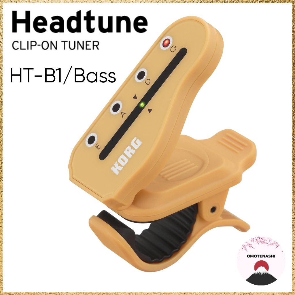 KORG Clip-On Bass Tuner Headtune HT-B1 - Headtune Bass Head-Type Tuner with Easy-to-Read Display